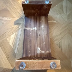 木製踏み台　花台の画像