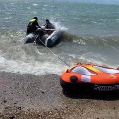 🔥セット(ボート、馬力6、引っ張るやつ)の画像