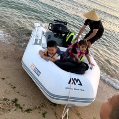 🔥セット(ボート、馬力6、引っ張るやつ)の画像