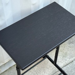 A635◇ニトリ◇昇降テーブル◇ライズ DBR◇キャスター付◇高さ調整の画像
