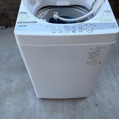 2021 TOSHIBA 5kg 洗濯機　AW-5G9(W)の画像