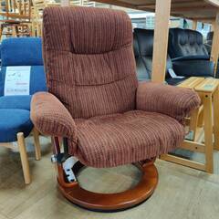 【愛品倶楽部柏店】NITORI ニトリ パーソナルチェア オットマン付き 1人掛けの画像