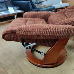 【愛品倶楽部柏店】NITORI ニトリ パーソナルチェア オットマン付き 1人掛けの画像