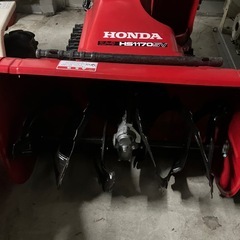 ホンダ除雪機HS1170SV家庭用小型除雪機最高馬力の11馬力の画像