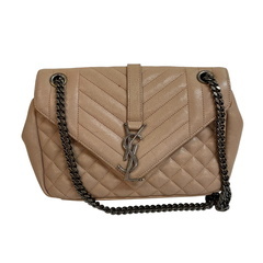 サンローラン SAINT LAURENT ショルダーバッグ YSL クラシックスモールサッチェルショルダーバッグ チェーンショルダー 2way 428125 ベージュの画像