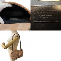 サンローラン SAINT LAURENT ショルダーバッグ YSL クラシックスモールサッチェルショルダーバッグ チェーンショルダー 2way 428125 ベージュの画像