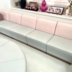 待合室の椅子 8点まとめての画像