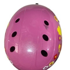 BRIDGESTONE　子ども用ピンク花柄ヘルメットの画像