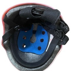 BRIDGESTONE　子ども用ピンク花柄ヘルメットの画像