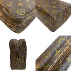 ルイヴィトン LOUIS VUITTON クラッチバッグ モノグラム トゥルーストワレット28 セカンドバッグ ポーチ M47522 ブラウンの画像