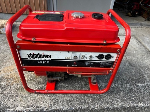 値段が下がりました　発電機