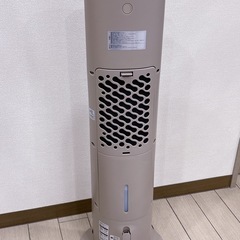 セラミックヒーター/加湿機能付き/首振りスリムタワー型の画像