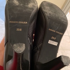 paradis couleurのニーハイブーツ兼用ロングブーツ牛革23.５㎝の画像