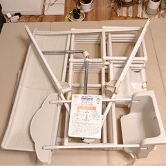 ホワイト 室内遊具 滑り台 ブランコ　ジャングルジム　鉄棒の画像