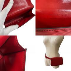 ルイヴィトン LOUIS VUITTON ボディバッグ エピ ポシェット サンチュール ヴィンテージ ポーチ ウエストバッグ M52607 レッドの画像