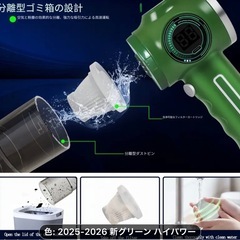 新品☆ミニコードレスクリーナーの画像