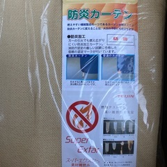 厚地カーテン ２枚入り 防炎　遮熱性 遮光 100cm×200cmの画像