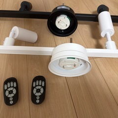 ダクトレール + スポットライト セット2つの画像