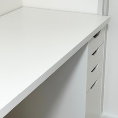 IKEA アレクス 引き出しユニット ホワイト ①　吹田市引取限定の画像
