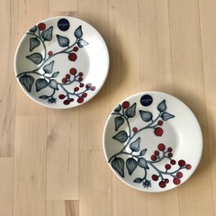 アラビア　ルノ　フロストベリー　プレート　11.5cm　2点　セット　25周年の画像