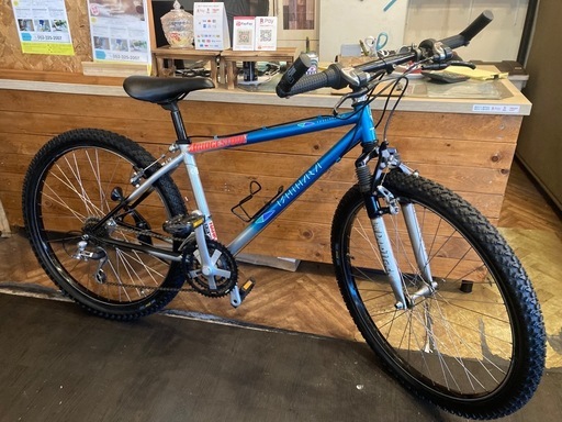 防犯登録無料！BRIDGESTONE ISHIHARA90'sMTBチェーン新品！フロント