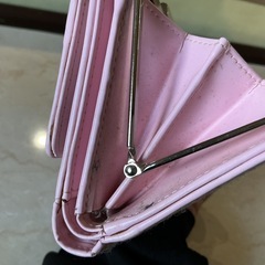 ピンクのお財布👛CECILMeBEEセシルマクビー三つ折り汚れ・傷・破れあり💦 1点物❗️薄ピンク🩷の画像