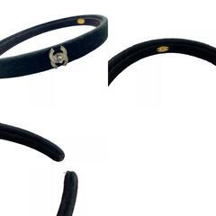 シャネル CHANEL ヘアアクセサリー ココマーク ターンロック ブラックの画像