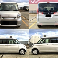 ★緊急投稿！★修復歴無し！★車検2年付き！★スズキ★スペーシア★後期型★Sエネチャージ★4WD★禁煙車！★機関好調！★下回り良好！★スタッドレス装着済み！★全国激安陸送可能！★の画像