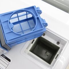 北海道 千歳市/恵庭市 近郊配送 シャープ ドラム式洗濯機 ES-S7J-WL/2024年製 洗濯：7Kg/乾燥3.5Kg 左開き 店頭でのお受渡し大歓迎の画像