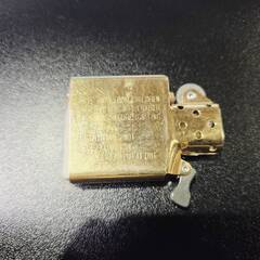 【愛品館 市原店】未使用　Zippo ジッポー SOLID BRASS ソリッドブラス 自由の女神の画像
