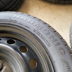 スチールホイール付き　
155/65/14 の画像