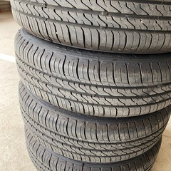 スチールホイール付き　
155/65/14 の画像