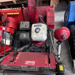 雪降る前にどうぞ。除雪機の画像