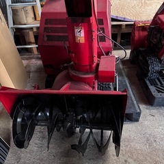 雪降る前にどうぞ。除雪機の画像