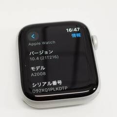 Apple Watch Series 4/GPS+セルラー/44mm/A2008/シルバー〈MTVT2J/A〉の画像