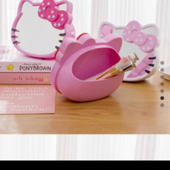 キティちゃん小物入れの画像