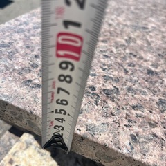 【御影石　ブラウン】620㎜×650㎜×25㎜M-13の画像