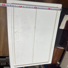 3段衣装ケース白の画像