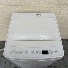 ハイアール　洗濯機　4.5kg 2019年式　動作品　状態良いですの画像