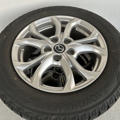 Yokohama 16インチ スタッドレスタイヤ ホイール付き 19年製の画像