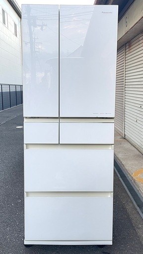 2019年製 Panasonic NR-SPF455X-W　6ドア 冷凍冷蔵庫