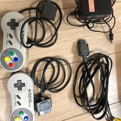 スーパーファミコン本体とソフトセットの画像