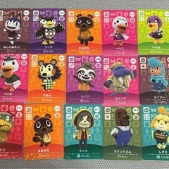 あつまれどうぶつの森　アミーボ カード64枚の画像