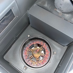 ☆美品☆サンポット　角形ストーブ　2024年製の画像