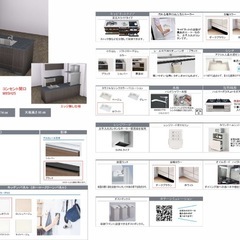 タカラスタンダード システムキッチンとカップボード新品訳あり品
の画像