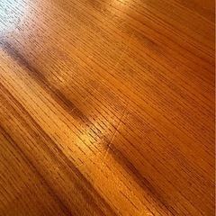 天然木 欅　一枚板ダイニングテーブルの画像