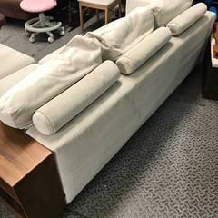ジャングルジャングル貝塚店　3人掛けソファ　3人用　オットマン付き　貝塚市　二色浜　リサイクルショップの画像