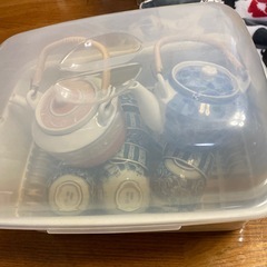 湯のみ＆急須セットの画像