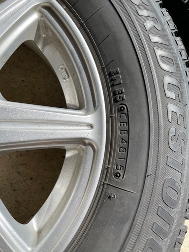 13インチ　アルミホイール155/80R13　