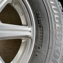 13インチ　アルミホイール155/80R13　の画像